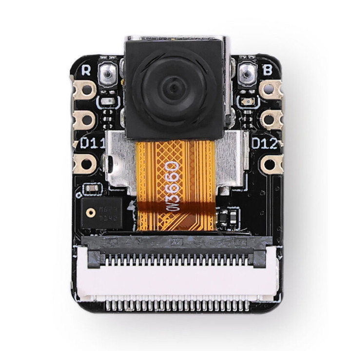 Vue de dessus de la  Carte Seeed Studio 113991115 XIAO ESP32S3 Sense