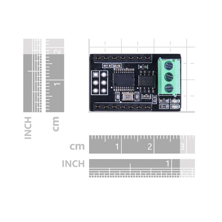 Dimensions du module Seeed Studio 105100001 CAN Bus pour XIAO