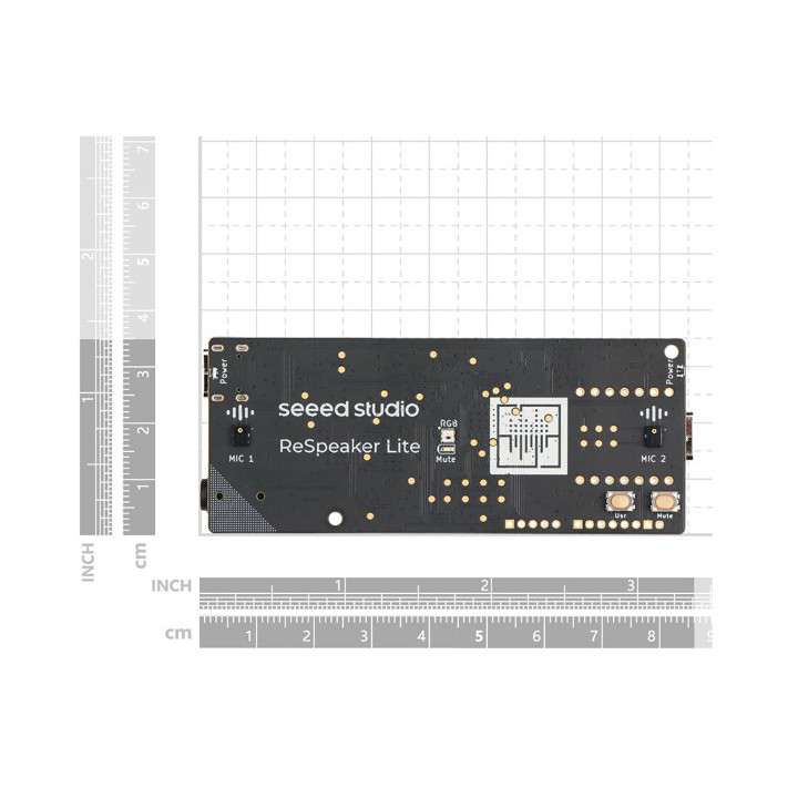 Dimensions du module Seeed Studio 107990273 ReSpeaker Lite pour XIAO