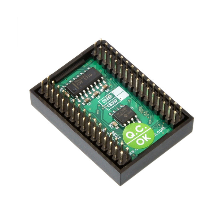 Vue arrière du module CUBLOC CB280 programmable Basic et Lader