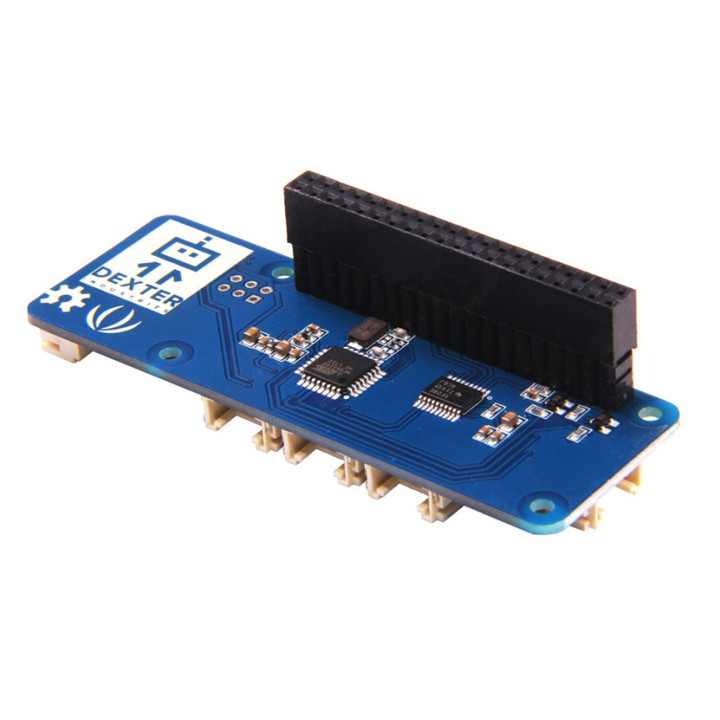Vue arrière de la platine d'interface Grove Pi Zero 114020001