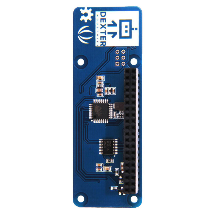 Vue de dessous de la platine d'interface Grove Pi Zero 114020001