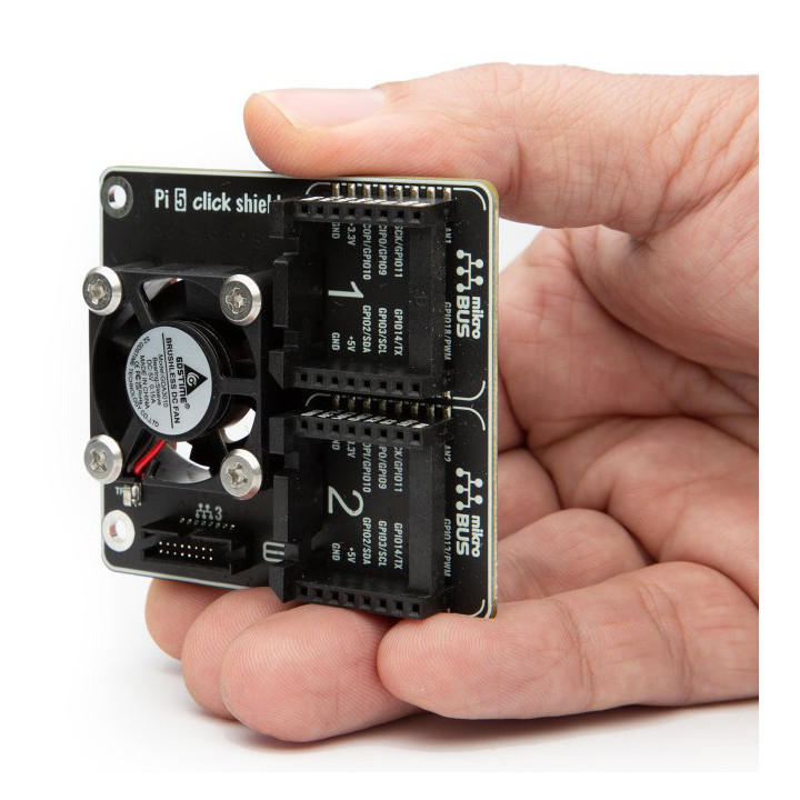 Le module Pi 5 Click Shield pour Raspberry Pi 5