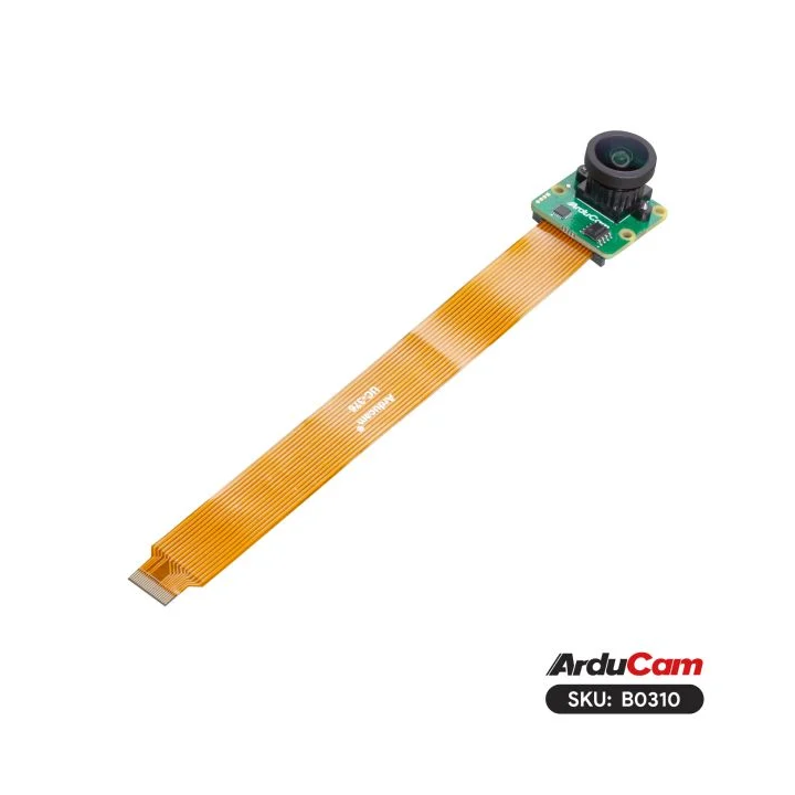 Vue complète de la caméra couleur 12 MP ArduCAM IMX708 - B0310