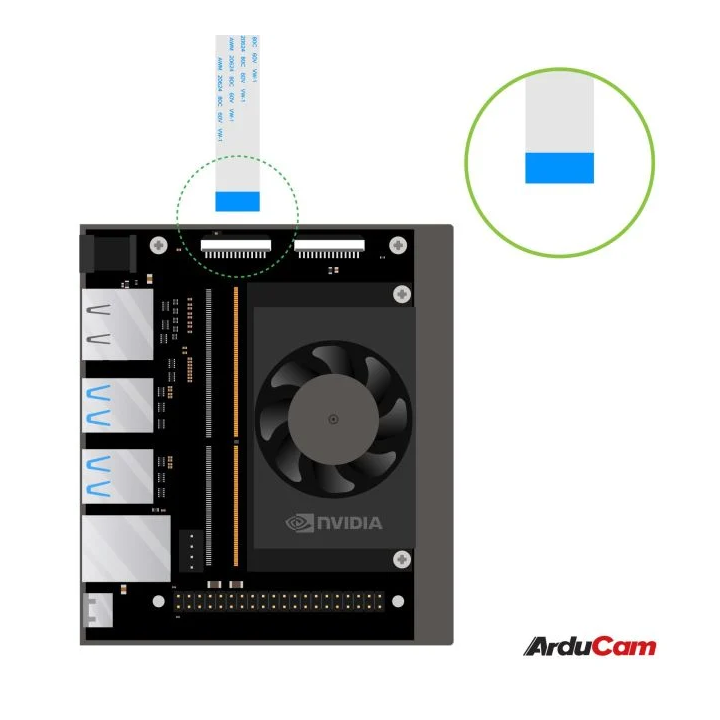 Autre compatibilité de la caméra Noir 16 Mpx IMX519 B0386 pour Raspberry Pi