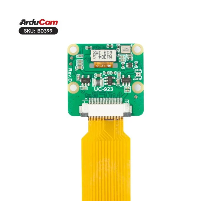 Vue arrière de la caméra Autofocus 64 Mpx B0399 pour Raspberry Pi