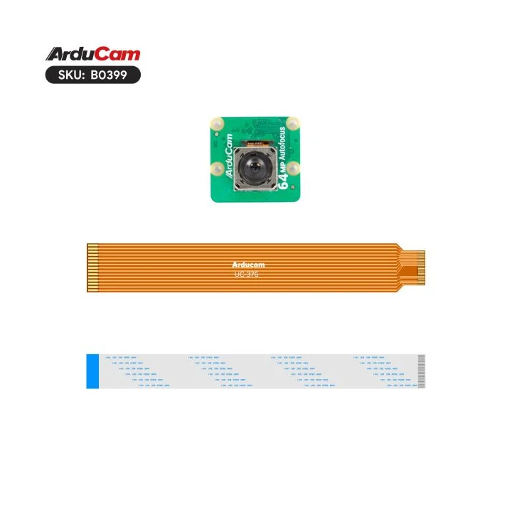 La caméra Autofocus 64 Mpx B0399 et ses limandes