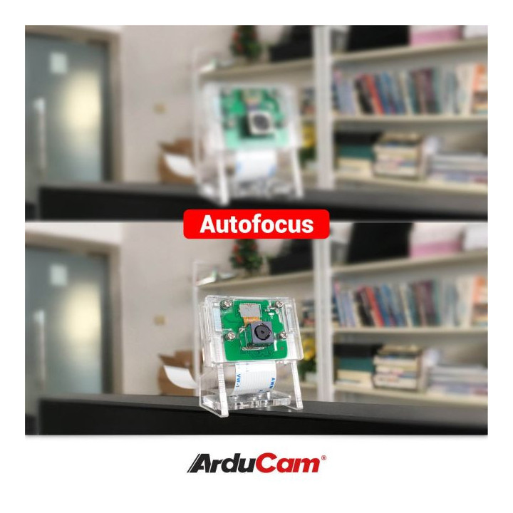 Fonction autofocus de la caméra couleur 5 MP ArduCAM Auto Focus OV5647 - B0176