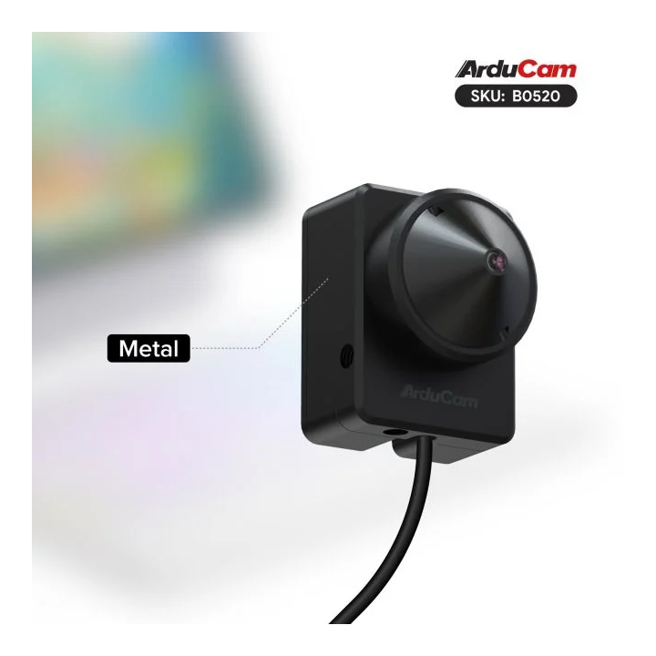 Boitier métal de la caméra couleur 2 MP USB ArduCAM IMX291B