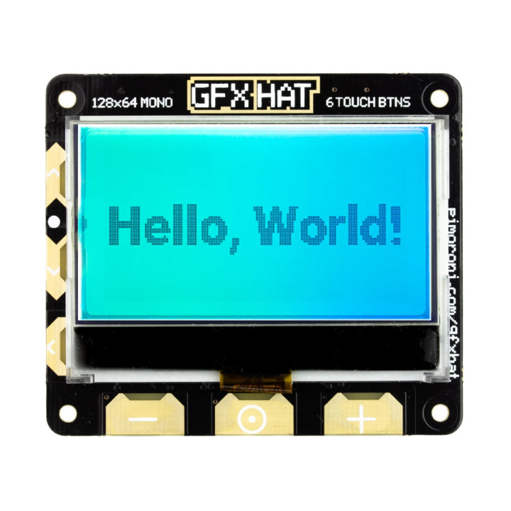 Afficheur Pimoroni graphique GFX HAT pour Raspberry