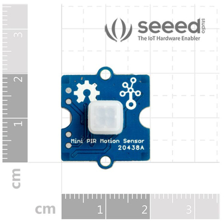 Dimensions du module Grove mini PIR motion sensor 101020353