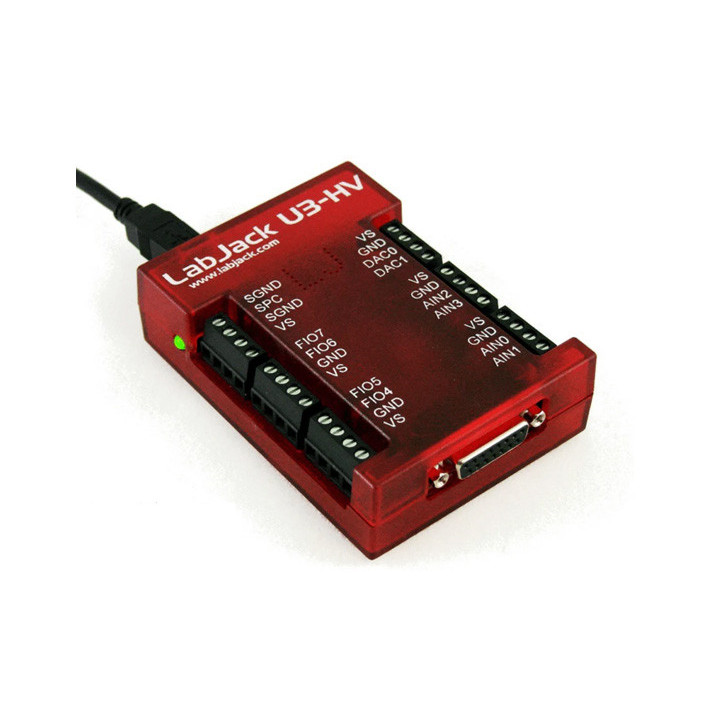 Boitier d'acquisition 20 E/S à connexion USB LabJack U3-HV