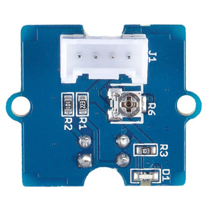 Vue de dessus du module Grove Capteur suiveur de ligne 101020172