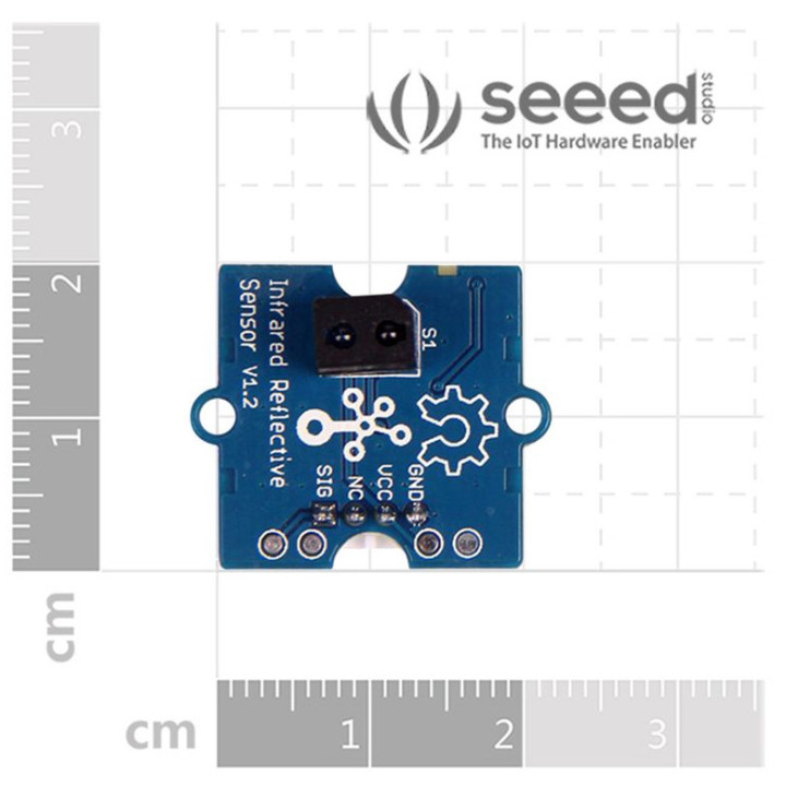 Dimensions du module Grove Infrared Reflective Sensor v1.2 101020174