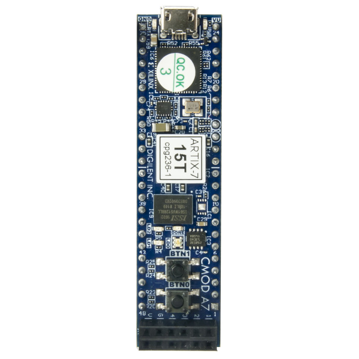 Le module de développement FPGA Digilent Cmod A7-15T
