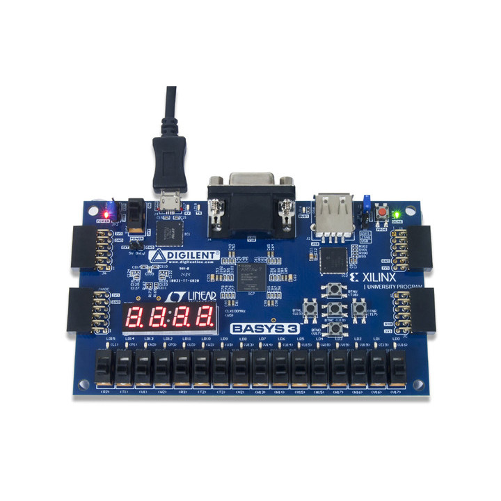 Carte de développement FPGA Digilent Basys 3 Artix-7