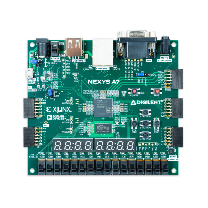 Platine d'évaluation FPGA Nexys A7 -100 T - Digilent