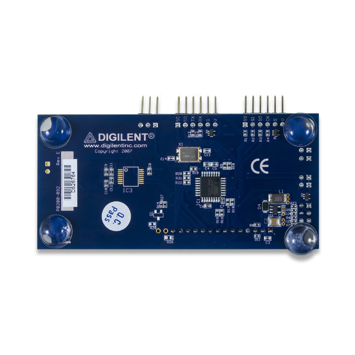 Le module PmodCLS afficheur LCD série 2 x 16 caractères vue arrière