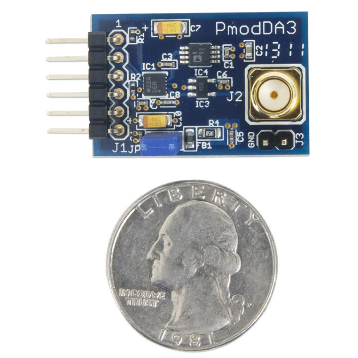 Détail du module PmodDA3 - convertisseurs (N/A) ADA5541A