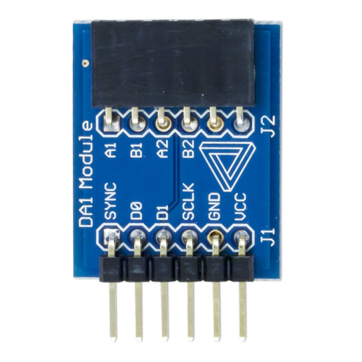 Face avant du module PmodDA1 - convertisseurs (N/A) AD7303D