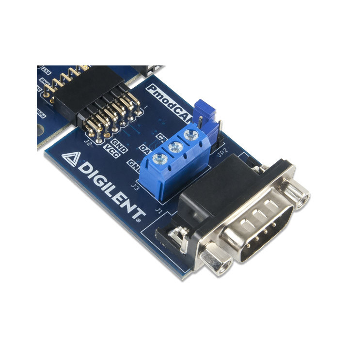 Raccordement du module PmodCAN à une carte Digilent