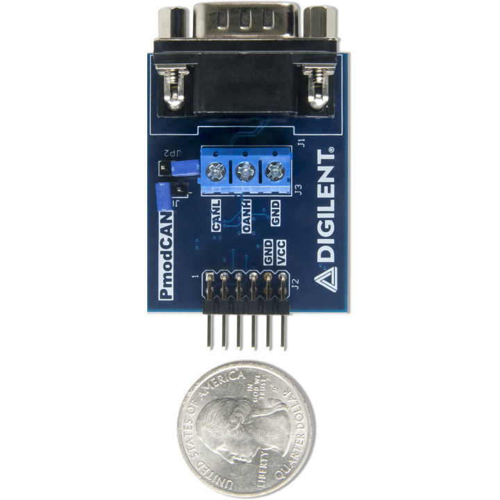 Détail du module PmodCAN - Interface bus CAN