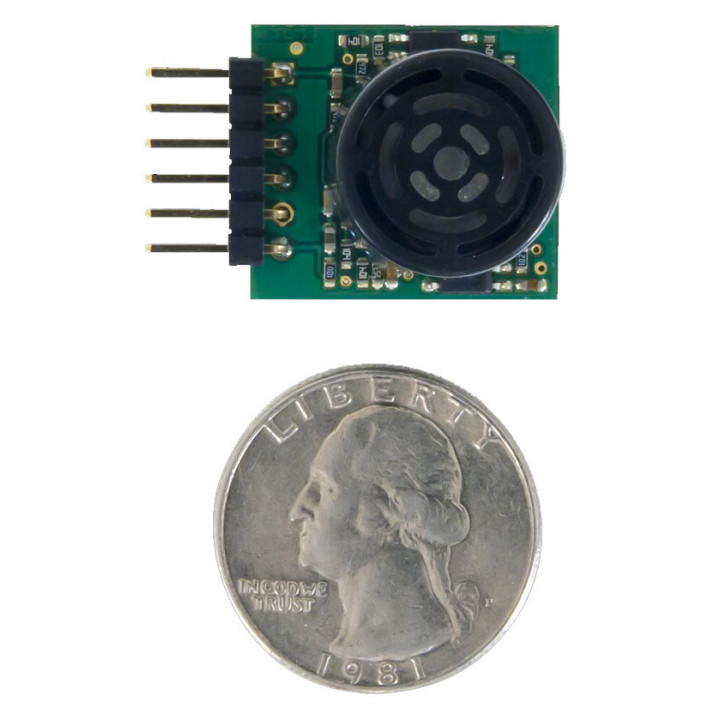 Détail du module PmodMAXSONAR - télémètre ultrason