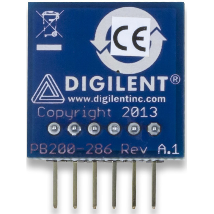 Vue arrière du module PmodALS - capteur de lumière TEMT6000X01