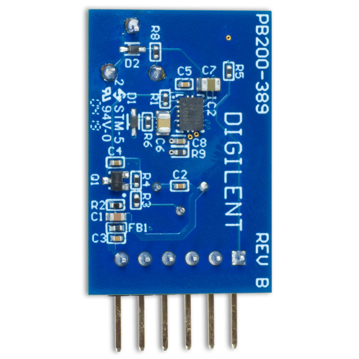 Vue arrière du module PmodPIR - capteur infrarouge EKMC1601111