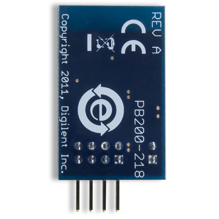 Vue arrière du module PmodRTC - horloge Temps réel