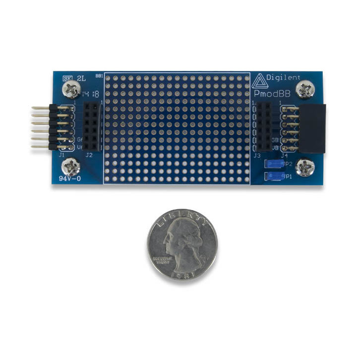 Détail du module PmodBB - platine de connexion
