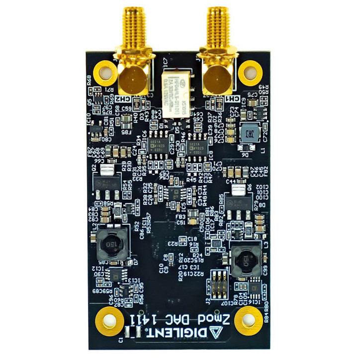 Le module convertisseur N/A  Zmod DAC 1411 vue de dessus