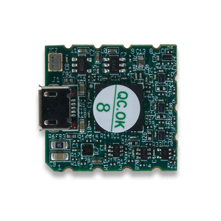 Vue de face du module de programmation à montage en surface JTAG-SMT2