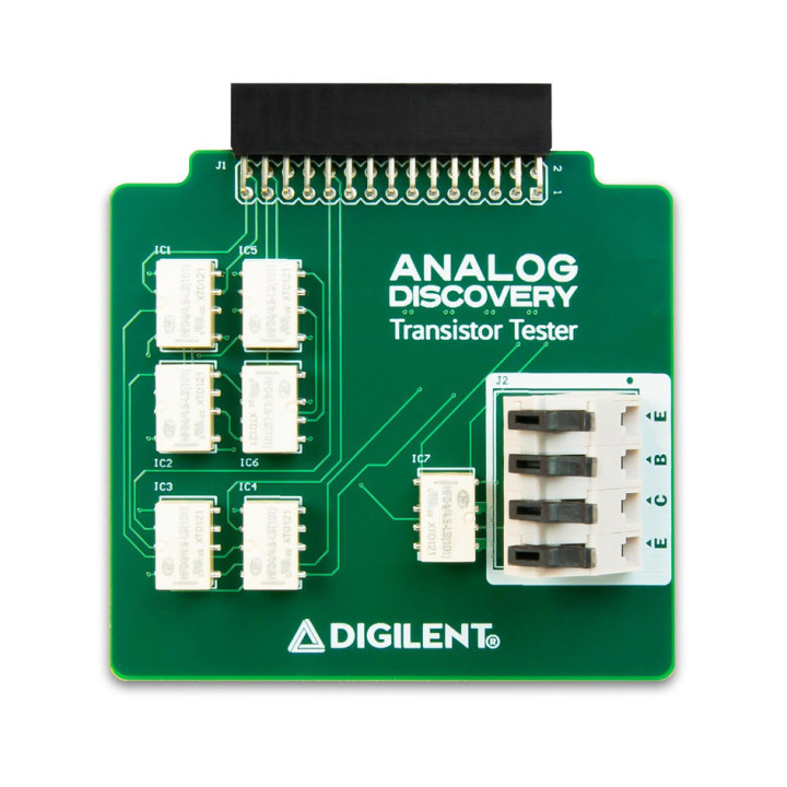 Testeur de transistors pour boitier Analog Discovery 3