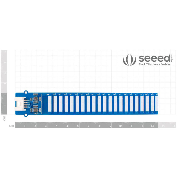 Dimensions du module Grove Water Level Sensor (10CM) 101020635