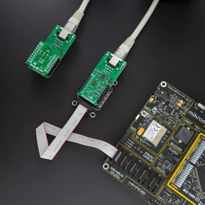Exemple d'utilisation du module I2C Extend Click