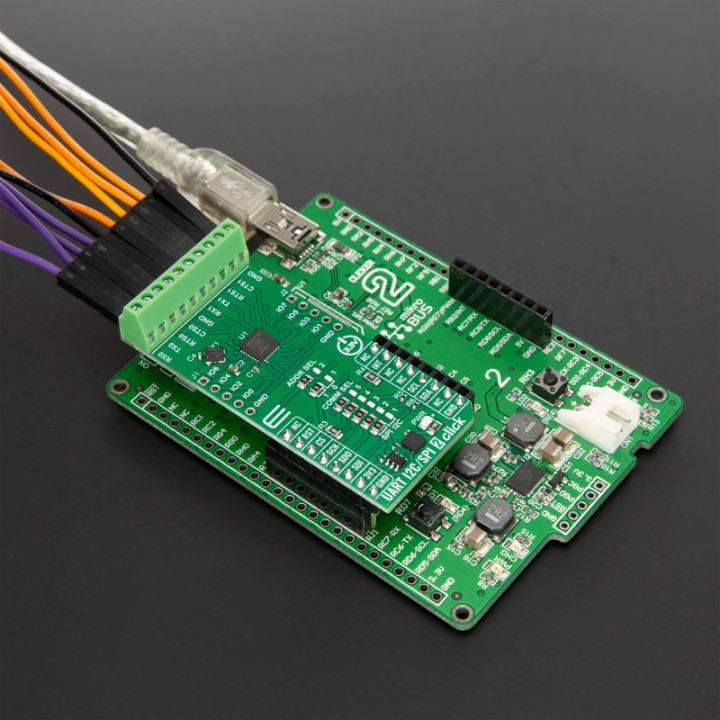Exemple d'utilisation du module UART I2C/SPI 2