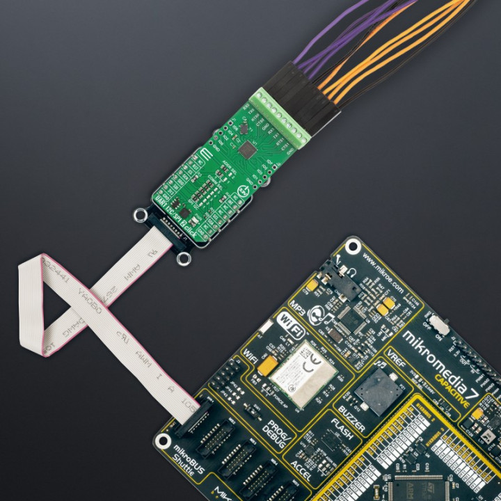 Usage du module UART I2C/SPI 2 - MIKROE-6827
