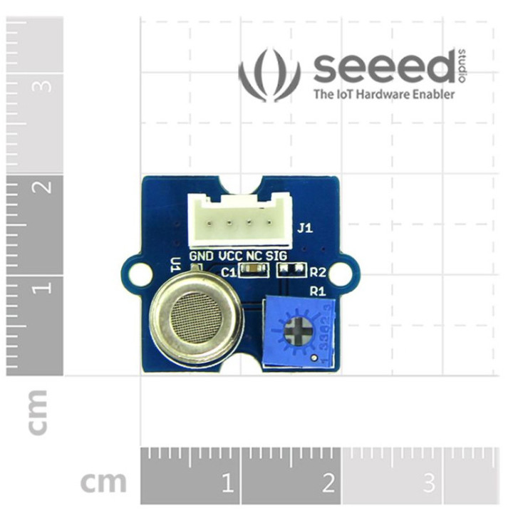 Dimensions du module Grove HCHO Sensor - formaldehyde Detection 101020001