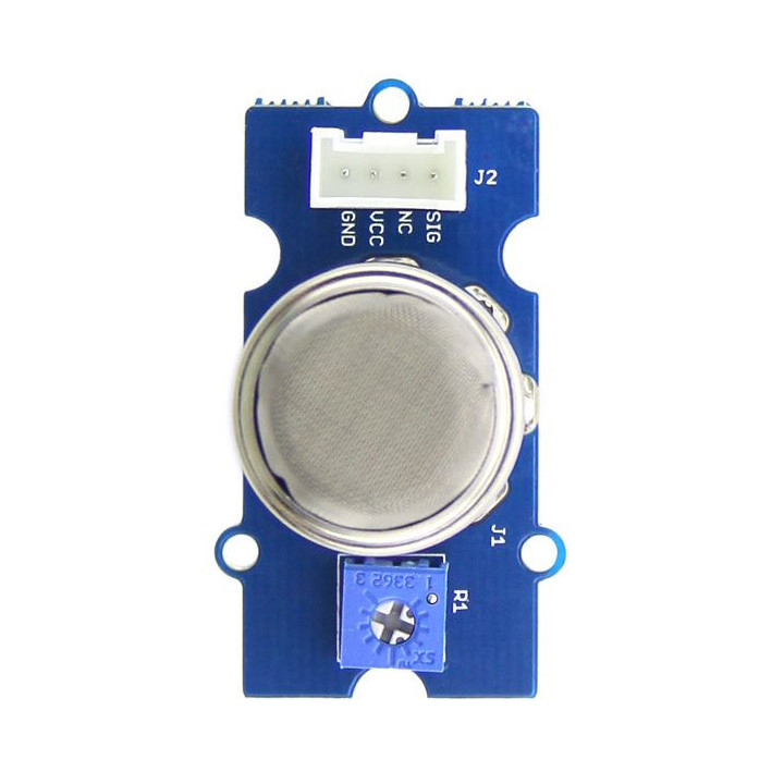 Vue de dessus du module capteur de gaz MQ-2 Grove 101020055