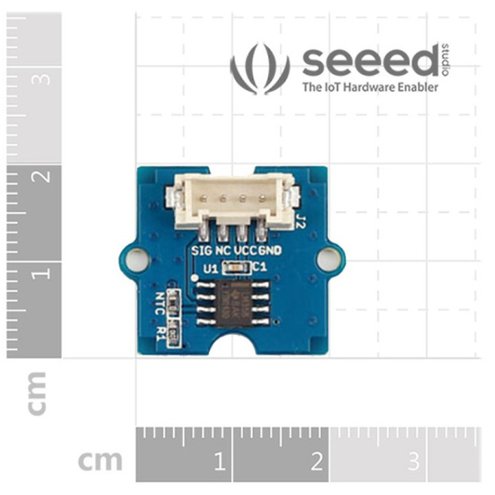 Dimensions du module Grove Temperature Sensor 101020015