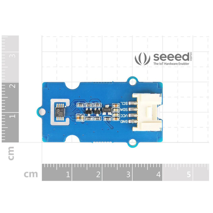 Dimensions du module Grove I2C High Accuracy Temperature Sensor - MCP9808 101020556