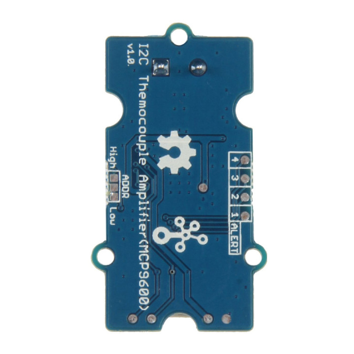 Vue de dessous module Grove amplificateur pour thermocouple 101020594