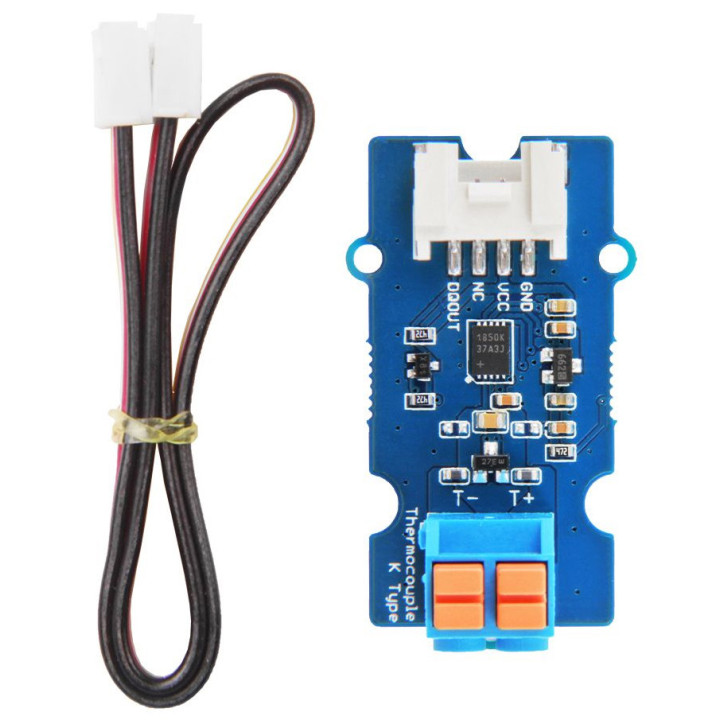Module Grove 1-Wire Thermocouple Amplifier (MAX31850K) 101020555 et son cordon