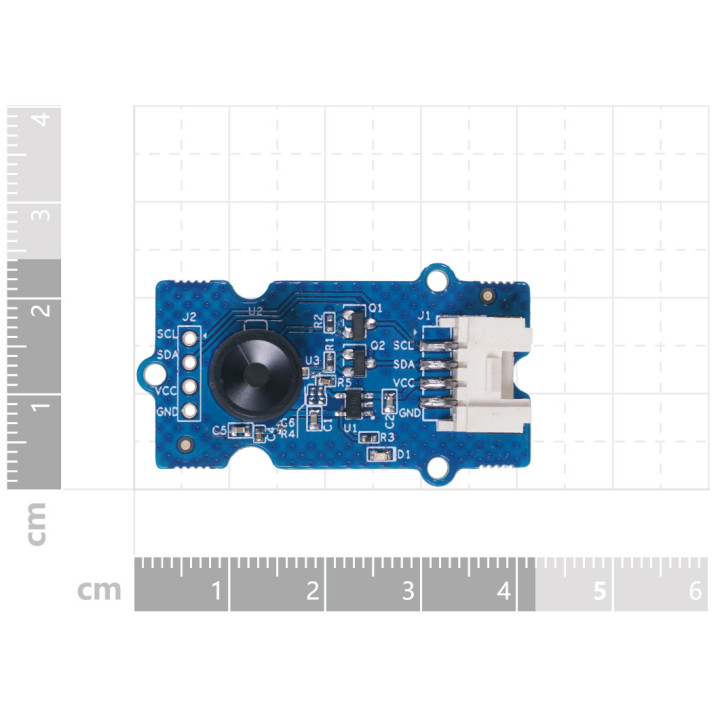 Dimensions du module Grove Thermal Imaging Camera - MLX90621 BAA 16x4 IR Array with 25° FOV 101020893