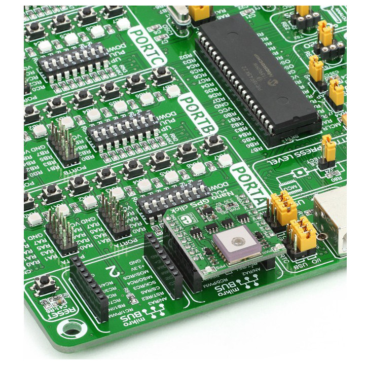 Utilisation du module NANO GPS Click - Nano Hornet MIKROE-191