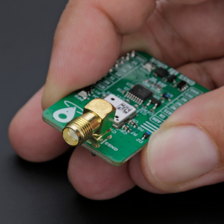 Détail du module GNSS 17 click - M20071- MIKROE-6176