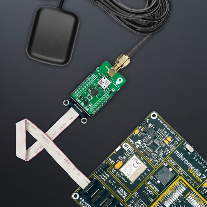 Utilisation du GNSS 17 click - M20071- MIKROE-6176