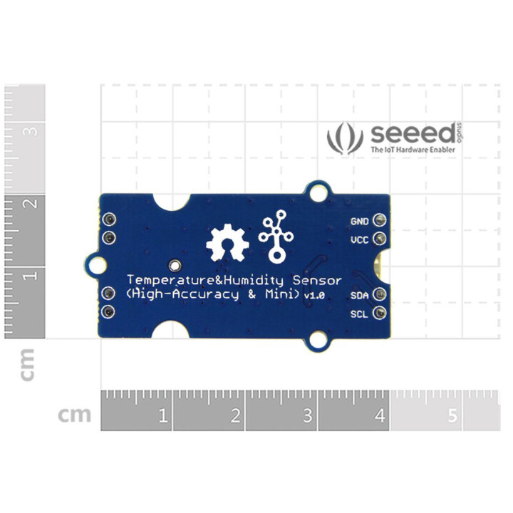 Dimensions du module Grove Temperature & Humidity Sensor 101020074