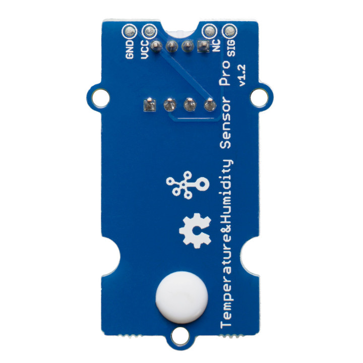 Vue de dessous du module Grove capteur humidité et température 101020019